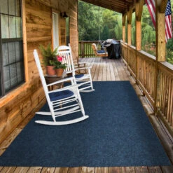 Indoor/Outdoor Carpet With Rubber Marine Backing - Blue 6' X 10' - Several Sizes Available - Carpet Flooring For Patio, Porch, Deck, Boat, Basement Or Garage -Flooring Shop 80bde90b 3d9e 4747 b929 02c52001db19 1.db6c0ae3684f97b1364fba0a20b2af38 1800x1800