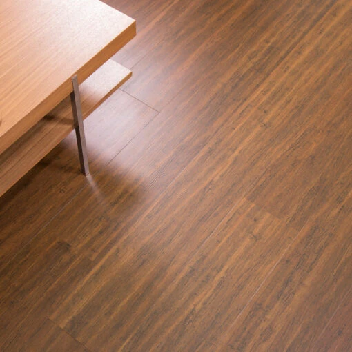 Cali Bamboo Cali Vinyl 10-Piece 7.125-in X 48.03-in Antique Java Luxury Locking Vinyl Plank Flooring -Flooring Shop