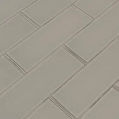 MSI Pebble 3 In. X 9 In. X 8mm Glossy Glass Gray Subway Tile (3.8 Sq. Ft. /case) -Flooring Shop 82432d2b31c05e5d17a4d3346804ffa1 1800x1800