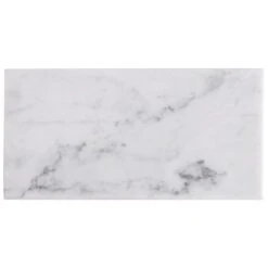 Ivy Hill Tile White Carrara 3 In. X 6 In. X 9mm Polished Marble Subway Tile (40 Pieces / 5 Sq. Ft. / Box) -Flooring Shop 83a0a47a486b12191da6818c7604ec48 1800x1800