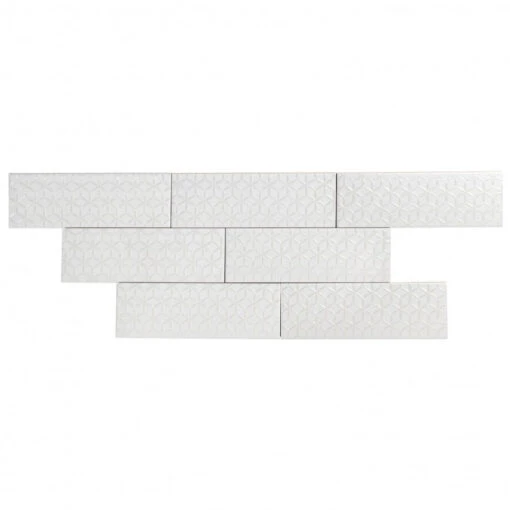 Bond Tile Wembley Snowflake 3 In. X 9 In. Matte Ceramic Subway Wall Tile (30 Pieces 5.16 Sq. Ft. / Box) -Flooring Shop 8662acba 8f9d 40e6 879f