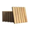 Costway 10PCS 12'' X 12'' Acacia Wood Deck Tiles Interlocking Patio Pavers Stripe Pattern -Flooring Shop 9101385a e388 4e20 9a29 f5af43d54f1f.fa232593023898365a8cf9e319e9b366 1800x1800