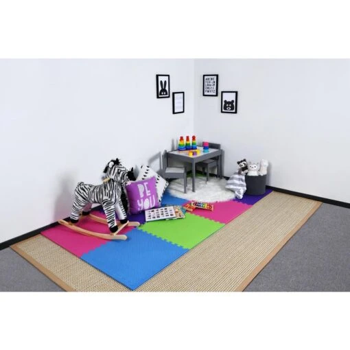 TrafficMASTER Primary Pastel 24 In. X 24 In. X 0.47 In. Playroom Floor (4-Pack) -Flooring Shop