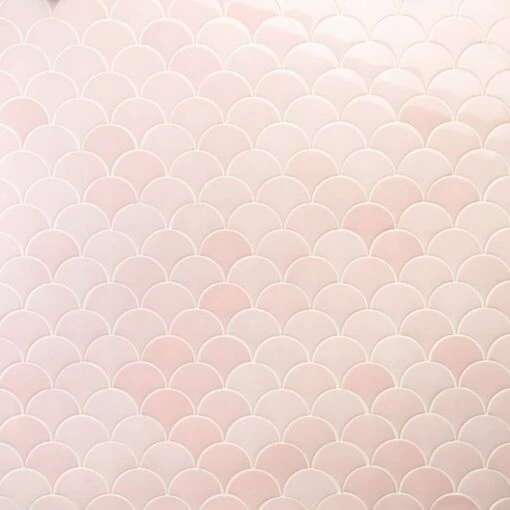 Bond Tile Riptide Rose 2.44 In. X 5 In. Fish Scale Polished Ceramic Wall Tile (48 Pieces 4.06 Sq. Ft. / Case) -Flooring Shop 91f8a7d3 a95c 4356 924e