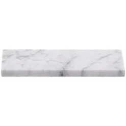 Ivy Hill Tile White Carrara 3 In. X 6 In. X 9mm Polished Marble Subway Tile (40 Pieces / 5 Sq. Ft. / Box) -Flooring Shop 971a684183fe9d031a11816eb8608d34 1800x1800