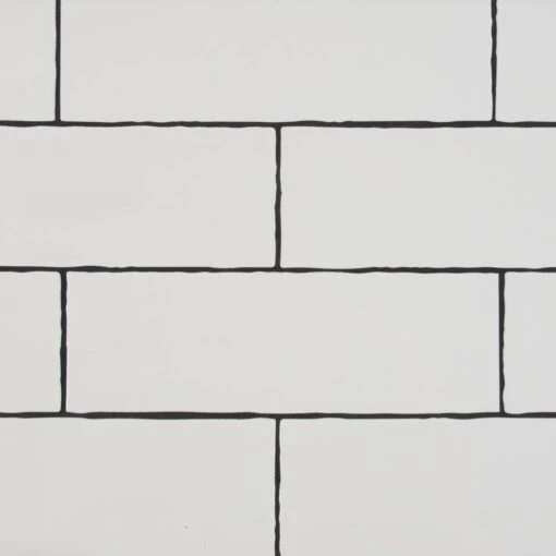 MSI White Crafted 3 In. X 12 In. Glossy Ceramic White Subway Tile (13 Sq. Ft. / Case) -Flooring Shop