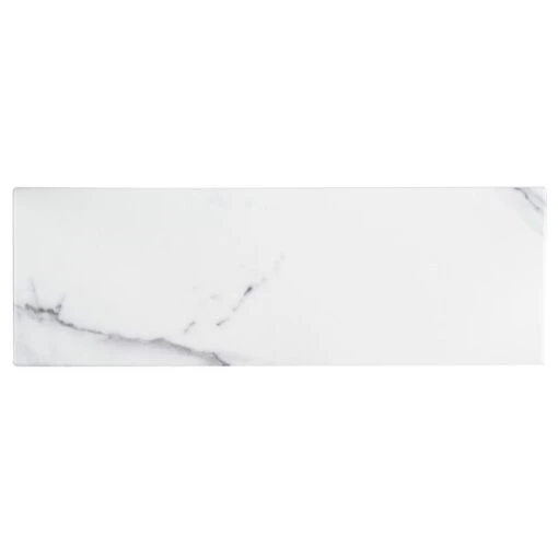 Jeffrey Court Carrara Inkjet White 8 In. X 12 In. Matte Ceramic Wall Tile (12 Sq. Ft. / Case) -Flooring Shop