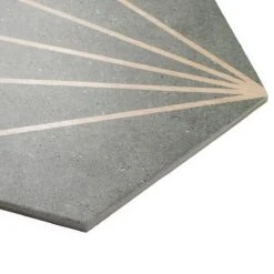 Bond Tile Arbor Hex Graphite Beams 12.5" Matte Porcelain Floor And Wall Tile (11 Pieces 10.51 Sq. Ft. / Case) -Flooring Shop a69cbd78 a6a2 4986 ac88 3c22c817ba74.0c8e074173f610e79c88c4ca76fbf6ff 1800x1800