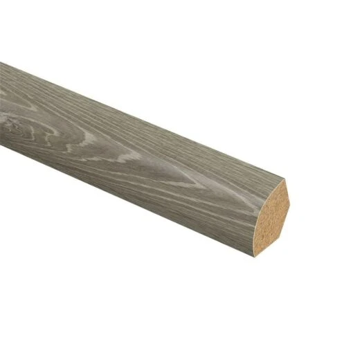 Sterling Oak/Gray Birch Wood 5/8 In. Thick X 3/4 In. Wide X 94 In. Length Vinyl Quarter Round Molding -Flooring Shop