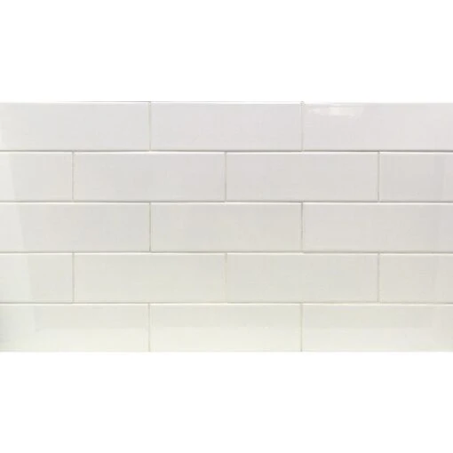 Ivy Hill Tile Essential White 4 In. X 12 In. X 6mm Polished Ceramic Subway Wall Tile (9.68 Sq. Ft./case) -Flooring Shop