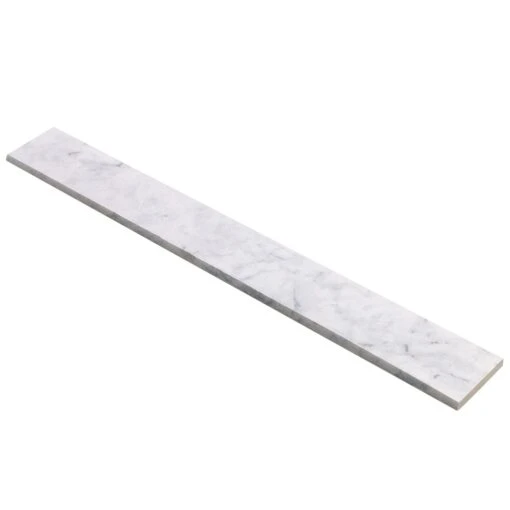 Bond Tile Elegant Bianco 3 In. X 24 In. Matte Porcelain Bullnose Tile -Flooring Shop ae344068 8beb 4bf8 8b0a