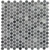 MSI Penny Round Grigio Mix 12.2 In. X 11.3 In. X 6 Mm Glossy Ceramic Mesh-Mounted Mosaic Tile (14.36 Sq. Ft. / Case) -Flooring Shop b2c47f2a7d041e8d85d0696cc995f43f 1800x1800