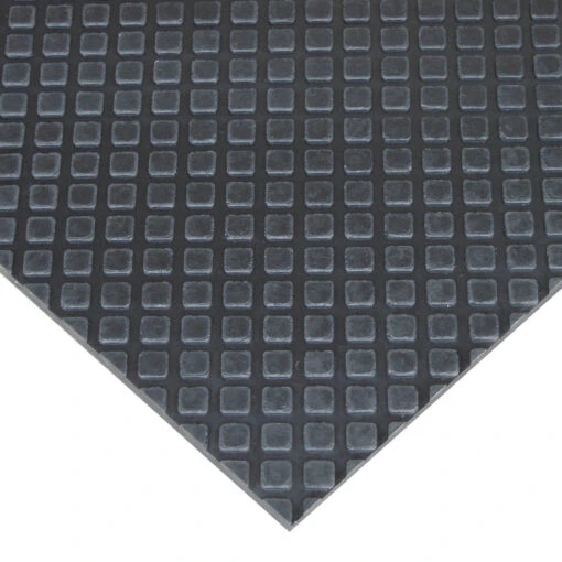 Rubber-Cal "Maxx-Tuff" Rubber Mat - Heavy Duty Rubber Floor Protection Mat - Black In Color - 1/2 In X 2 Ft X 3 Ft -Flooring Shop b73ed97a 9e6d 456e b5ea