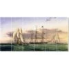 Ceramic Tile Mural-James Buttersworth Ships Tile Mural House Renovate Ideas. 25.5" W X 12.75" H Using (18) 4.25 X 4.25 Ceramic Tiles -Flooring Shop b872d9f8 676c 4d07 ad26 fa3cfad17604 1.89d4b3922da59604e9924d5248a6e50f 1800x1800