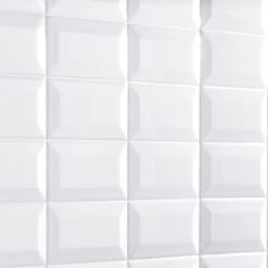 Daltile Restore 3 In. X 6 In. Ceramic Bevel Bright White Subway Tile (10 Sq. Ft. / Case) -Flooring Shop bea8211db8ddff5168686fb6b285b89d 1800x1800