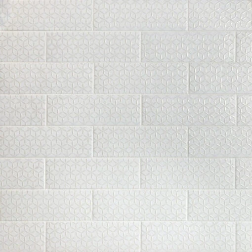 Bond Tile Wembley Snowflake 3 In. X 9 In. Matte Ceramic Subway Wall Tile (30 Pieces 5.16 Sq. Ft. / Box) -Flooring Shop c3889146 cc19 4938 8ad1