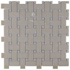 Merola Tile Metro Basketweave Matte White With Cobalt Dot 11-3/4 In. X 11-3/4 In. Porcelain Mosaic Tile (19.58 Sq. Ft./Case) -Flooring Shop c42f4394b81ee16b5c4f558687ebd622 1800x1800