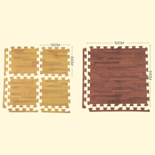 TureClos Home Floor Mat Carpet Blanket Exercise Gym Kid Play Crawling Wood Pattern Foam Carpet -Flooring Shop c4a4b53e fe32 4d7c 9569