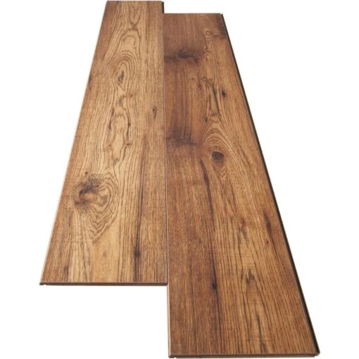 Home Decorators Collection Distressed Brown Hickory 12 Mm Thick X 6-1/4 In. Wide X 50-25/32 In. Length Laminate Flooring (15.45 Sq. Ft. / Case) -Flooring Shop