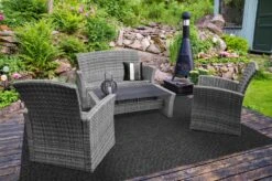 Heavy-Duty Ribbed Indoor/Outdoor Carpet With Rubber Marine Backing - Charcoal Black 6' X 10' - Several Sizes Available - Carpet Flooring For Patio, Porch, Deck, Boat, Basement Or Garage -Flooring Shop d4e85982 e033 4fcc aee8 dd2c380f83cc 1.8627b8df9cb2eba9e171635a758c7969 1800x1800