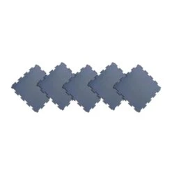 Rubber-Cal Terra-Flex 1/4 In. X 24 In. X 24 In. Dark Gray Interlocking Rubber Mat (5-Pack, 20 Sq. Ft.) -Flooring Shop d521ee05853f4b03bc877622fae8ba51 65895a43 d908 45be a647 73d7ee081751 1800x1800