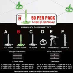 Miracle Sealants Levolution Tile Spacer & Leveling System -Flooring Shop ddd5e143 1947 4401 a45c 946781ca6f94 1.c64c82ae08a863ba739e457117582b13 1800x1800