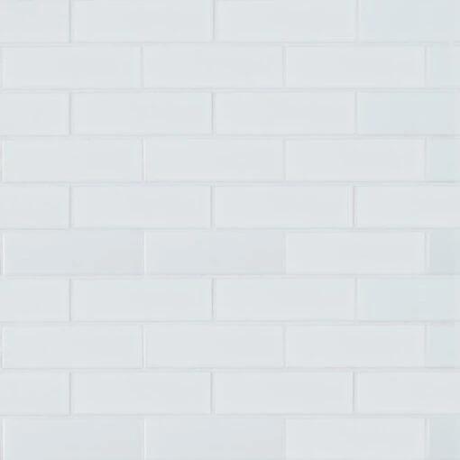 MSI Retro Brick Bianco 11.57 In. X 11.3 In. X 6 Mm Matte Porcelain Mesh-Mounted Mosaic Tile (13.65 Sq. Ft. / Case) -Flooring Shop