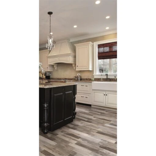 Florida Tile Home Collection Painted Wood Beige 6 In. X 24 In. Porcelain Floor And Wall Tile (14 Sq. Ft. / Case) -Flooring Shop