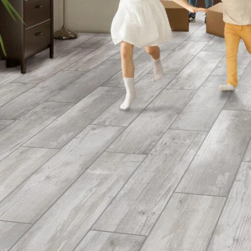 Florida Tile Home Collection Alaskan Powder 8 In. X 36 In. Porcelain Floor And Wall Tile (367.2 Sq. Ft./ Pallet) -Flooring Shop