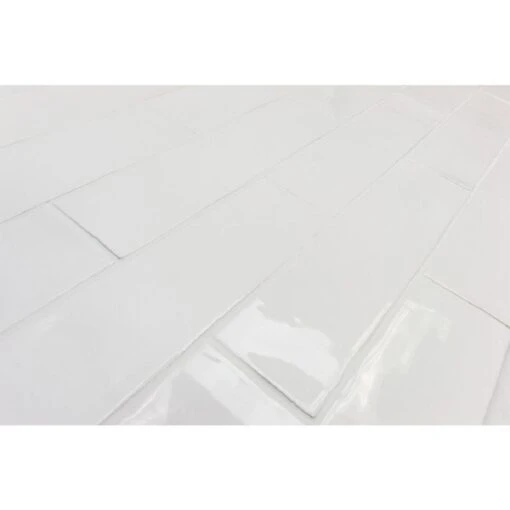 Ivy Hill Tile Catalina White 3 In. X 12 In. X 8 Mm Ceramic Wall Subway Tile (44-Pieces 10.76 Sq.ft./case) -Flooring Shop