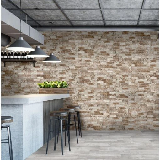 Florida Tile Home Collection Alaskan Powder 8 In. X 36 In. Porcelain Floor And Wall Tile (367.2 Sq. Ft./ Pallet) -Flooring Shop