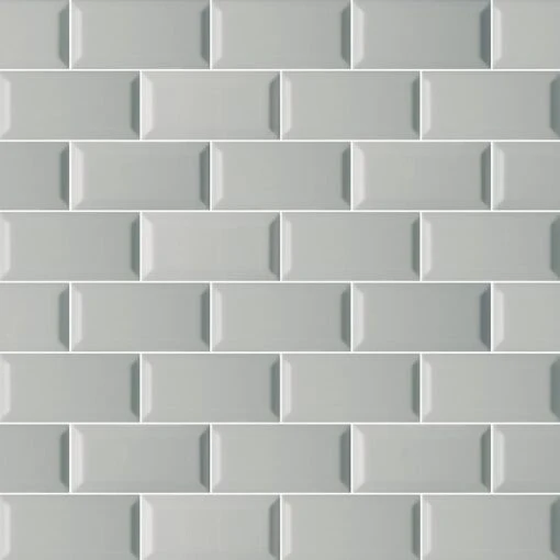 MSI Beveled 3 In. X 6 In. Glossy Ceramic White Subway Tile (1 Sq. Ft. / Case) -Flooring Shop