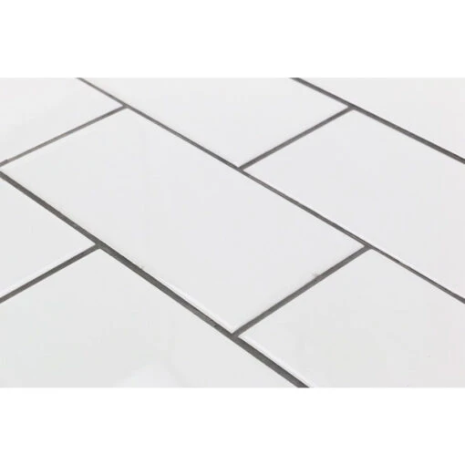 Bond Tile Core White 3 In. X 6 In. Polished Ceramic Subway Wall Tile (96 Pieces 11.73 Sq. Ft. / Box) -Flooring Shop ffa3709a 6bb8 4875 87e1